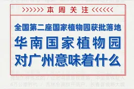 新城市志｜华南国家植物园，对广州意味着什么？图片