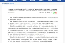 网络主播徐国豪偷逃税被追缴并罚款1.08亿元图片