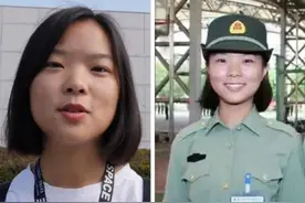 高考693分却放弃上北大，那个复读考军校的女孩成了这样图片