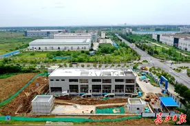 长江新区首个智能变电站主体完工，今后可“一键顺控”图片
