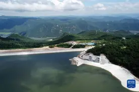 飞“阅”国内纬度最高抽水蓄能电站库区图片
