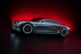 梅赛德斯-奔驰纯电概念车 艺术与技术的巅峰之作图片