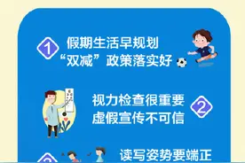 2022年暑假中小学生和幼儿护眼要诀来了，请收藏图片