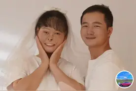 四川一面部烧伤女孩孕妇照获百万点赞，“丈夫就像生命里的一道光”图片