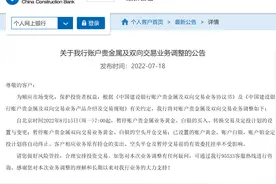 金银价格跌跌不休 多家银行收紧贵金属业务图片