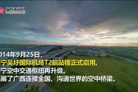 「非凡十年·自豪八桂」乘风展翅“双凤”呈祥——探访南宁吴圩国际机场T2航站楼图片