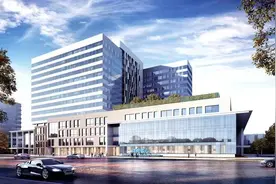 北京积水潭医院回龙观院区二期扩建工程封顶，明年底床位增至千张图片