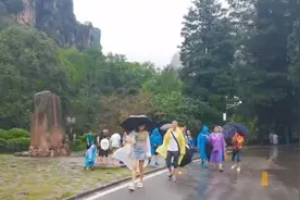 受降雨影响7月20日张家界核心景区部分景点关闭图片
