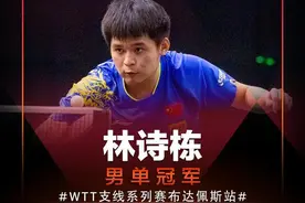 WTT支线系列赛布达佩斯站：海南男乒林诗栋夺冠图片