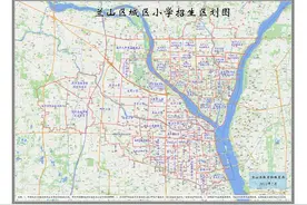 2022年兰山区中小学招生区划图来了，看看您家娃能报哪所学校图片
