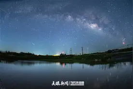 美！贵阳高坡乡夏夜银河璀璨图片