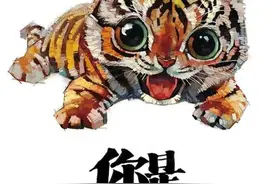 老虎剃了毛，花纹还在么？图片
