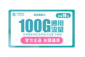 1元抢中国移动纯流量卡19元包图片