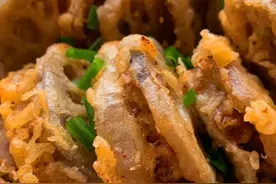 平秋燥的莲藕就这么吃！香煎藕饼，比藕盒简单还更美味图片