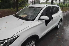 台风天里的温暖：住在车里2个多月的流浪母子，被转移安置后洗上了热水澡图片