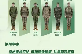 图知道｜全民国防教育日：迷彩服连着战斗力，一图读懂21迷彩作训服图片