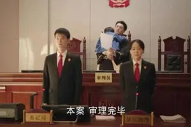 《底线》片段“靳东抱孩子庭审”原型在这里……图片