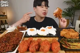 3万韩元买一只炸鸡，吃炸鸡在韩国已成为一种奢侈？图片