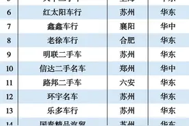 瓜子发布国内首个新车商排行榜 二手车迎来全新市场格局图片