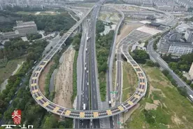 今天10点，留下互通改建工程正式启用！杭城“西大门”大提升图片