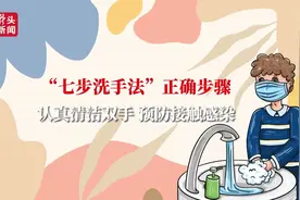 防疫公益短片｜“七步洗手法”正确步骤来啦图片