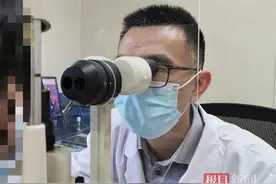 上网课时频繁眨眼，10岁女孩原是患上干眼图片