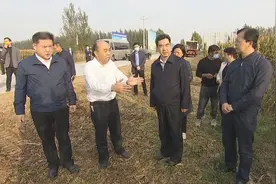 德州市委副书记苑衍刚调研“三秋”生产和土地规模经营工作图片