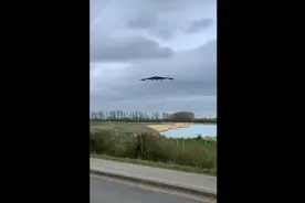 明查｜美国空军B-2战略轰炸机携核弹降落波兰？图片