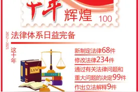 十年辉煌 (100）丨法律体系日益完备图片