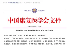 喜报！他们荣获中国康复医学会表彰图片