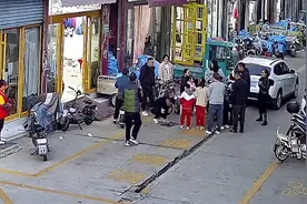 新时代美德山东｜5岁女孩脚卡车轮受伤，热心市民纷纷伸援手图片
