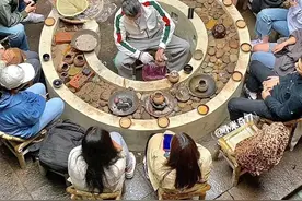 围炉煮茶，网红新标配图片