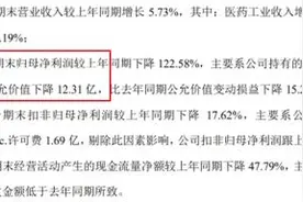 上市公司“痴迷”炒股，天士力亏12亿，云南白药亏7.5亿图片