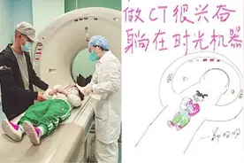 妈妈手绘漫画集记录女儿住院趣事图片