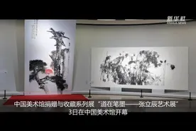 中国美术馆捐赠与收藏系列展聚焦中国笔墨精神图片