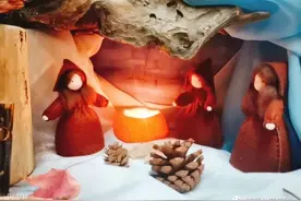 冬天是很冷，可这个角落很暖图片
