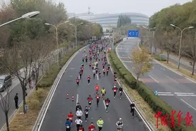 北马精彩瞬间图片