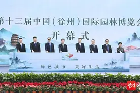 第十三届中国（徐州）国际园林博览会开幕，65个特色展园集体亮相图片