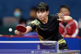 太精彩！陈幸同3比2陈梦晋级全锦赛四强图片