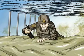 超燃！一组漫画直击“沙场炮兵”练兵现场图片