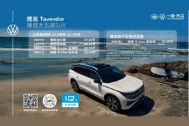 让出行更加从容“硬核大五座SUV”一汽-大众揽巡上市售27.49万元-32.59万元图片