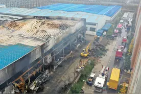 （突发事件后续·图文互动）河南安阳厂房火灾已致38人遇难图片