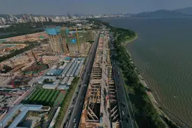 滨海大道下沉改造最新进度刷新，将形成地下四层空间图片