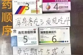 网传的“吃药顺序图、囤药清单”靠谱吗？医生提醒：并不科学！图片