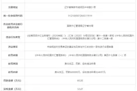 阜新银行被合计罚没92.47万：未按规定对交易单证的真实性等进行合理审查图片