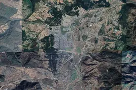 “文昌故里”越西，奔向凉山北部区域中心城市 | 卫星之眼见证凉山70年飞跃图片