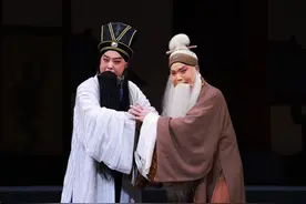 西安易俗社新编秦腔历史剧《程婴救孤》内部彩排图片