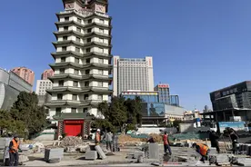 邻妹妹探访郑复工：郑州二七广场下月建成亮相！图片