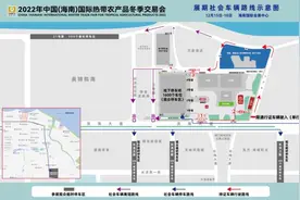 冬交会期间，海口这些道路将适时交通管制图片