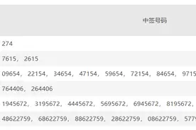 首创证券：IPO网上中签号码共有24.6万个图片